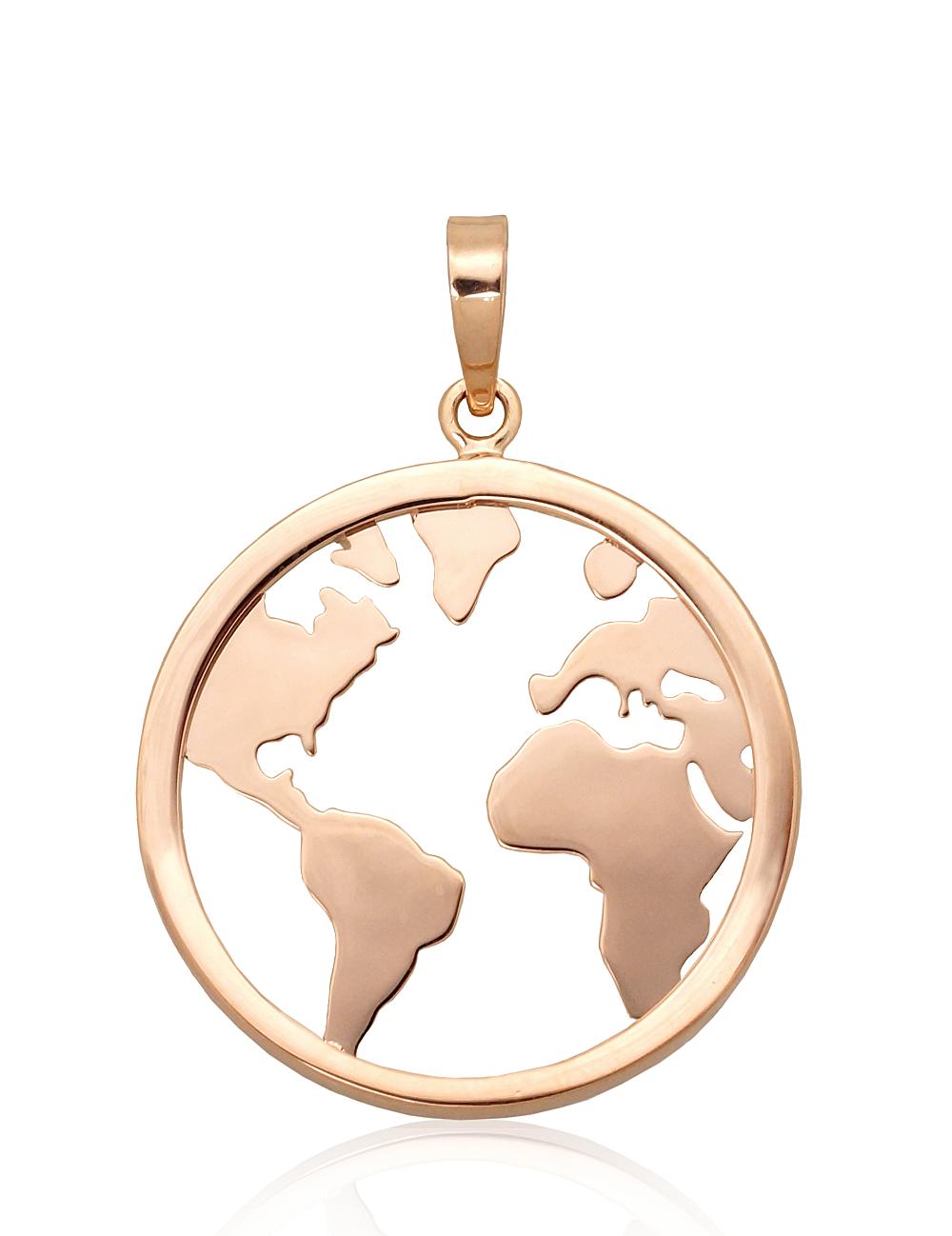 Zelta kulons #1300817(Au-R), Sarkanais Zelts 585°, 1.42 gr. - Rotaslietas Avenique Design