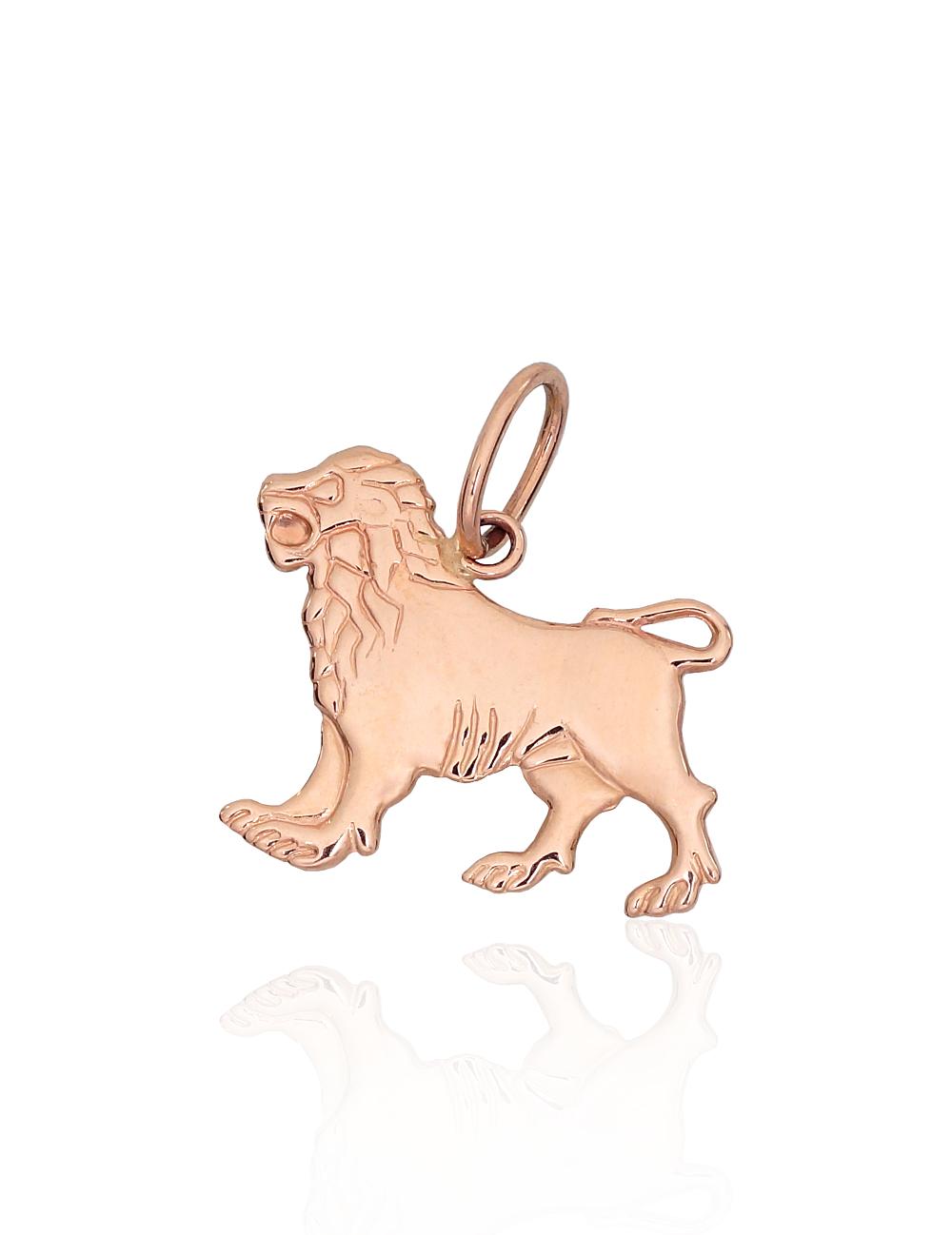 Zelta kulons #1301107(Au-R), Sarkanais Zelts 585°, 0.8 gr. - Rotaslietas Avenique Design