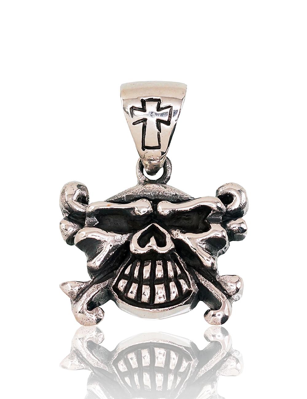 Sudraba kulons #2301702(POx-Bk), Sudrabs 925°, oksids (pārklājums), 9.1 gr. - Rotaslietas Avenique Design