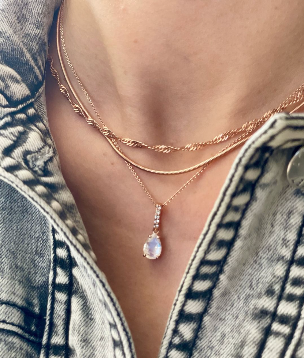 Sudraba ķēdīte 925 prove ↓ 40-55 cm ⦽1.5 ar zelta pārklājumu